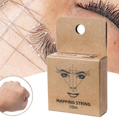 Natural Pre Inked Eyebrow Mapping String Thread Brow String Tattoo Eyebrow