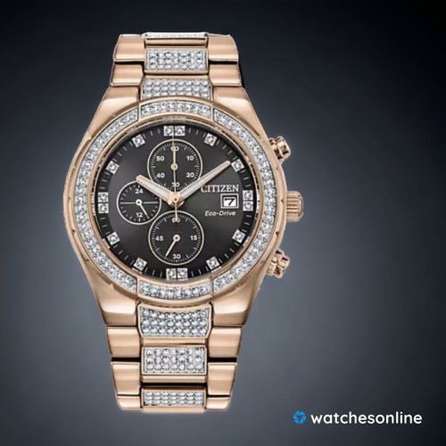 Pre-owned Citizen Eco-drive Men's Chronograph Date Indicator 42mm Watch Ca0753-55e