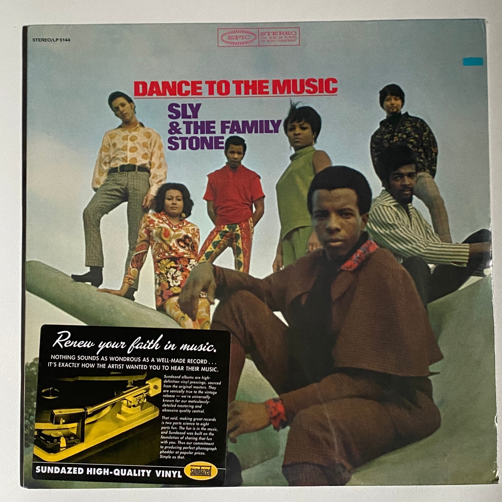 欧LP Sly &amp; The Family Stone Dance To The Music MOVLP1402 Music On Vinyl 未開封 /00260 Sly & The Family Stone – Dance To The Music – Vinyl (LP