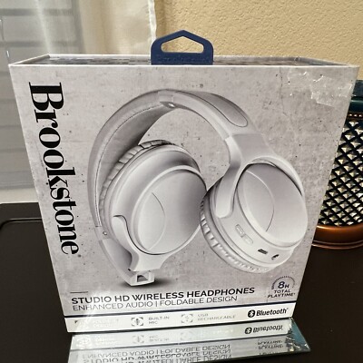 Brookstone studio hd wireless headphones sale
