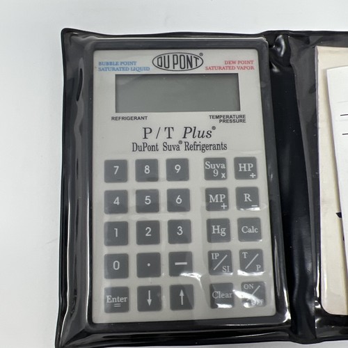 DuPont P/T Plus Refrigerant Calculator Tool Bubble Dew Point HVAC Super tech