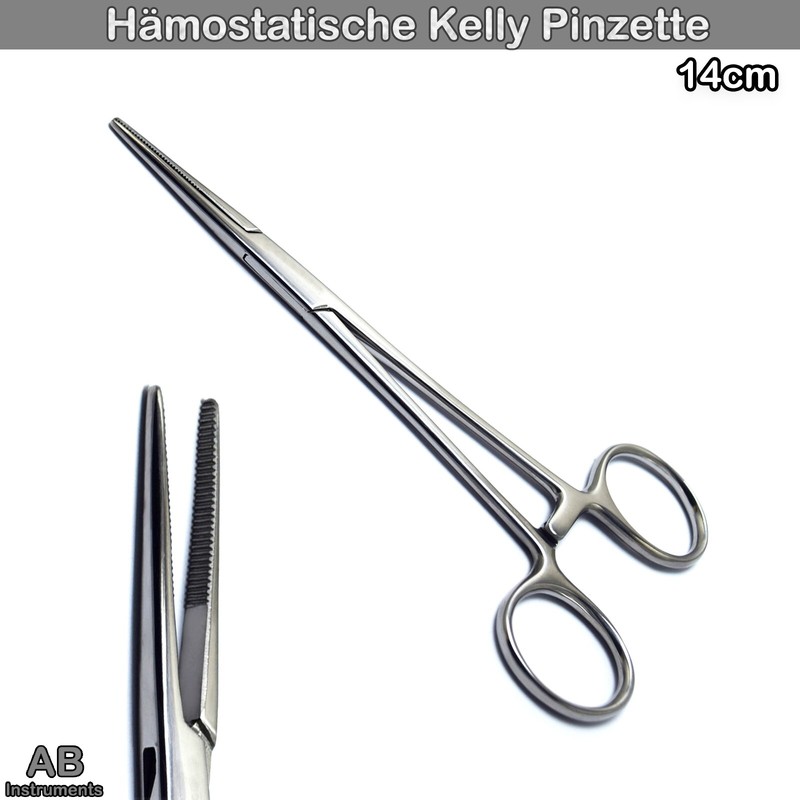 Arterienklemme Kelly Zange Gerade GefÃ¤ÃKlemme HÃ¤Mostatika Forceps Zahnchirurgie