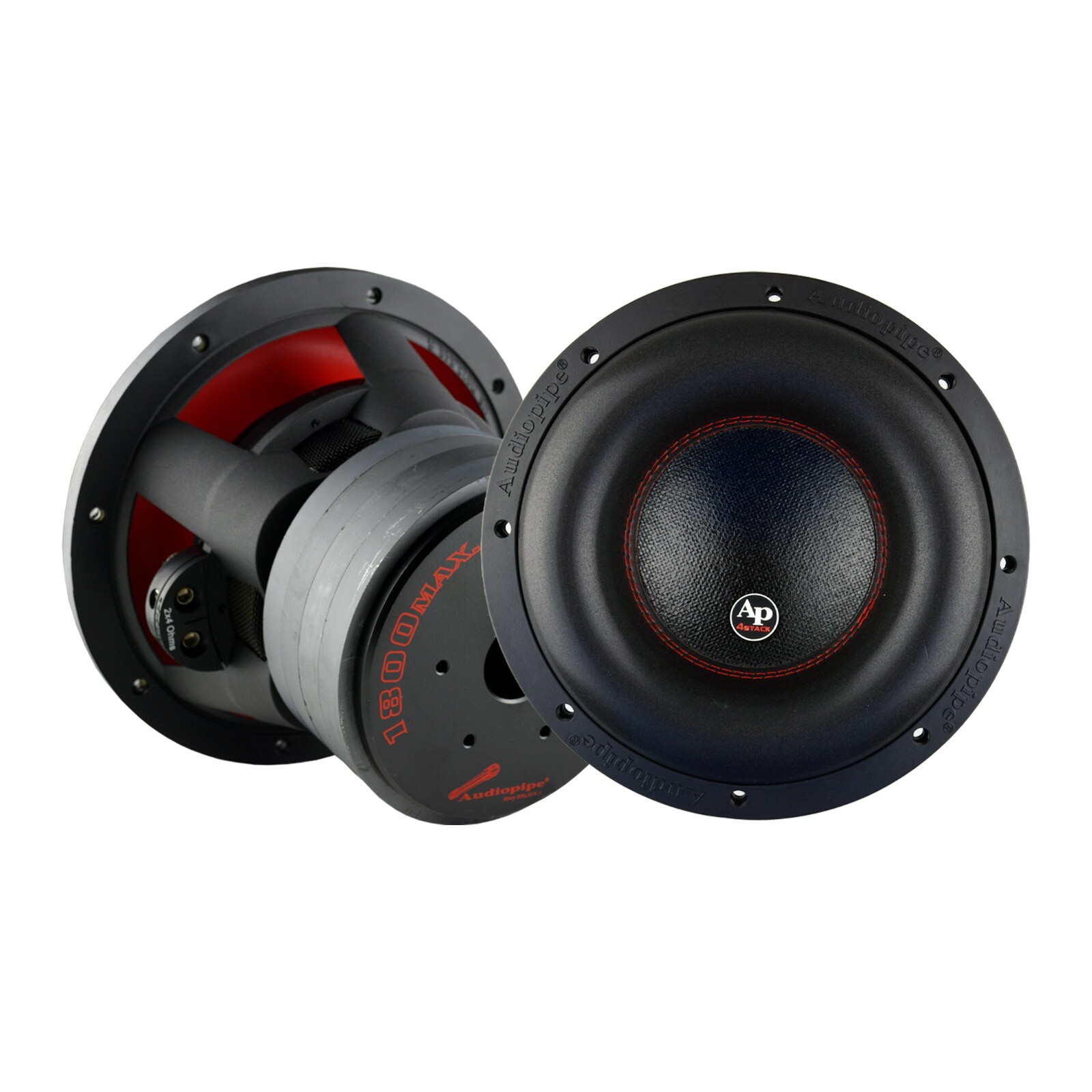 Audiopipe TXX-BDC-IV-10 Quad Stack Composite Cone Subwoofer 10