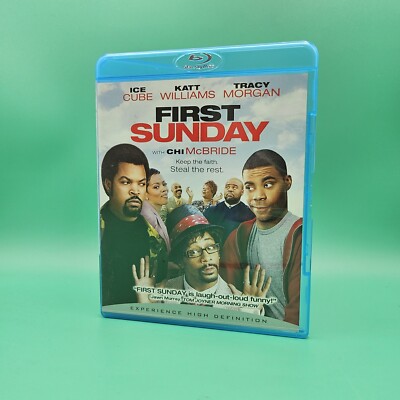 First Sunday [Blu-ray] - Blu-ray By Tracy Morgan - VERY GOOD Comedy Movie Tested