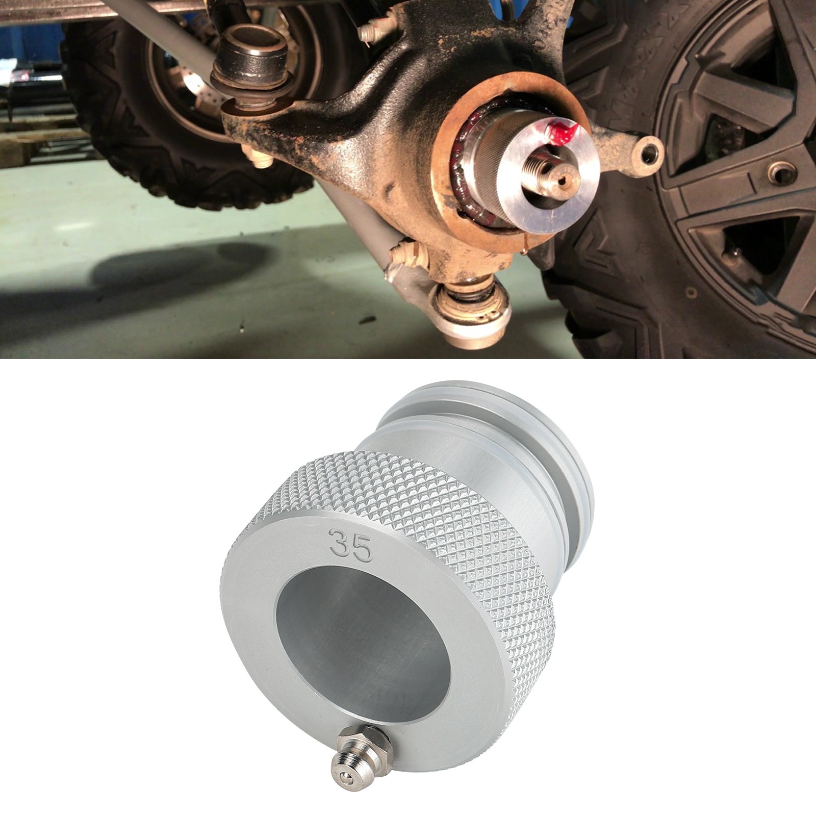 35mm Wheel Bearing Grease Tool For Polaris Scrambler Ranger 400