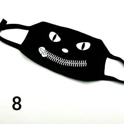 Lustige Mundmasken - Funny Mundschutz -  Anime - Schutzmaske - zur Auswahl -