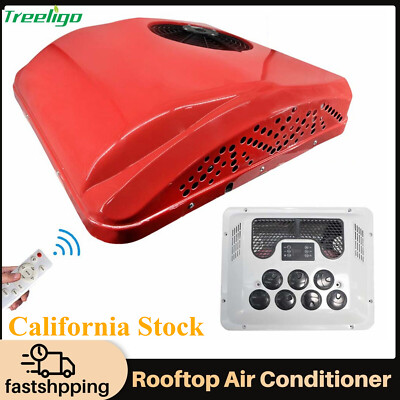 12V Rooftop Heat&Cool Air Conditioner Packing AC Kit For RV Trailer Motorhome