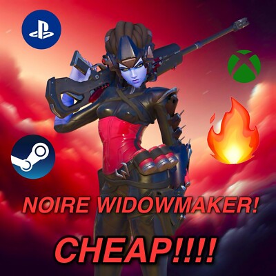 Overwatch Widowmaker Noire Skin All Platforms! (NOT CODE) READ DESCRIPTION!