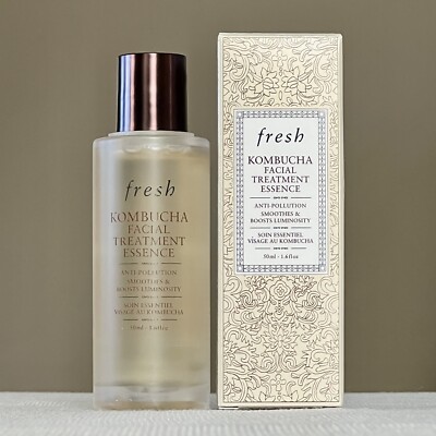 FRESH KOMBUCHA FACIAL TREATMENT ESSENCE (1.6OZ/50ML) DELUXE TRAVEL SIZE NEW