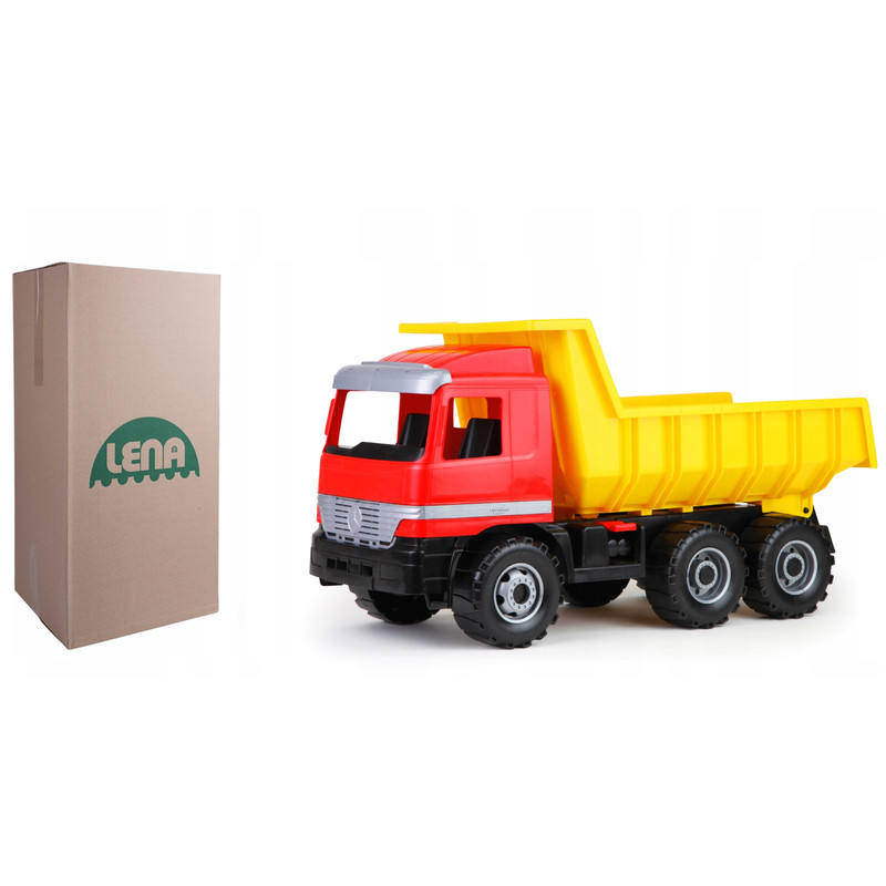 Lena Muldenkipper Kipplaster GroßEr Kipper Mit 3 Achsen Kippmulde, Robustes