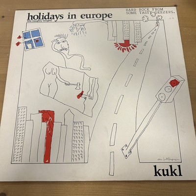 Kukl - Holidays In Europe - Early Börk - Reissue - 1980 s - CRASS - EX/EX
