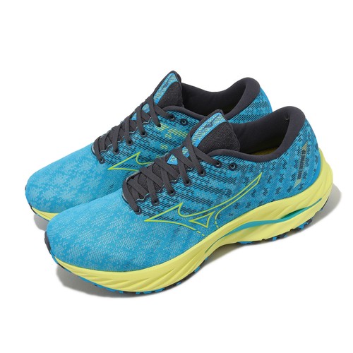 

Мужские шоссейные кроссовки Mizuno Wave Inspire 19 Super Wide Green Yellow J1GC2345-52, Зеленый, Wave Inspire 19 Super Wide