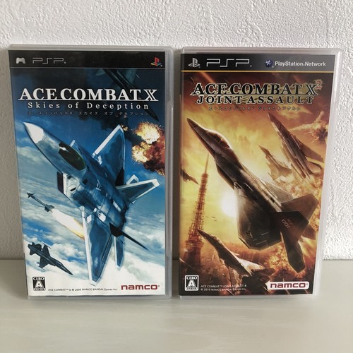 【PSP】エースコンバットX スカイズ・オブ・デセプション Ace Combat X Skies of Deception & X2 Joint Assault Sony
