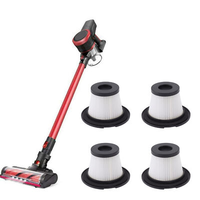 4pcs Replacement Upright Vacuum Filters Easy To Clean For Moosoo K17 ERT