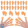 30 pcs Tiny Hands Finger Puppets, Mini Hands Little Small Hands Mini Thing Gag Performance Funny Fingers for Puppet Show Gifts Classroom Prizes Party Favors for Kids (7 Styles)