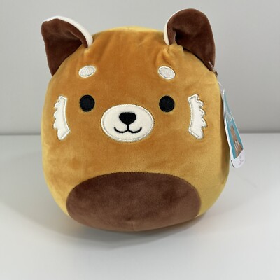 Seth The Red Panda SQUISHMALLOWS 8'' RARE PLUSH 2021 New W/ Tags S8-#136 9/1/18
