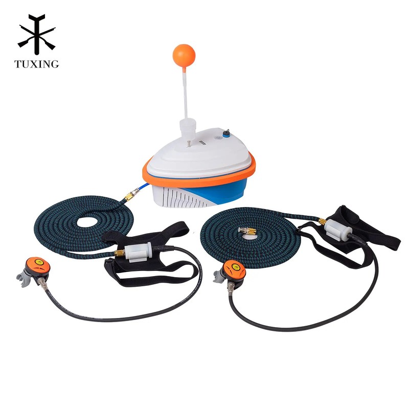 TUXING 7 Hours Scuba Diving Ventilator Support Deepest 15M Snorkel Equipment Dev