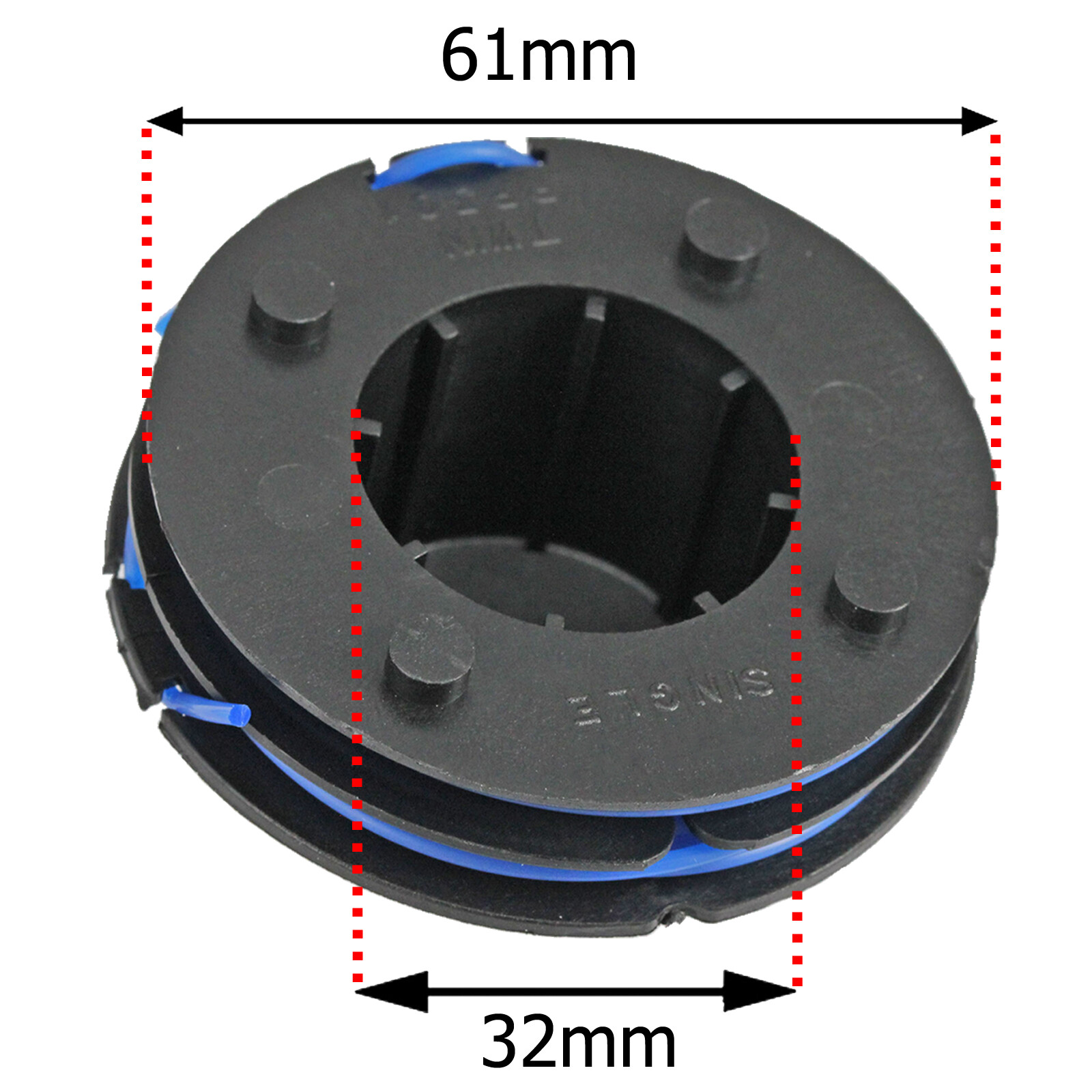 Line & Spool for SPEAR & JACKSON 320W GT2551 S3225ET Strimmer Trimmer x 4 eBay