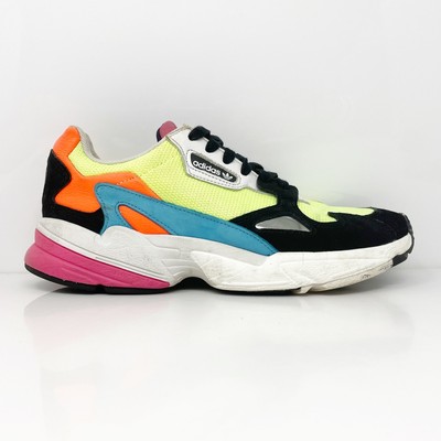 

Adidas Womens Falcon CG6210 Зеленые повседневные кроссовки, размер 8,5, Зеленый, Falcon