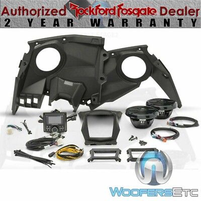 ROCKFORD FOSGATE PMX3UPGR-X317-STAGE2 AUDIO KIT FOR SELECT CAN-AM MAVERICK X3