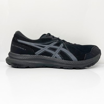 

Asics Mens Gel Contend 7 1011B039 Черные кроссовки для бега Размер 11 W, Черный, Gel Contend 7