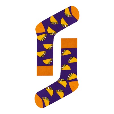 Taco Socks/Gift Socks/Novelty Socks/Funny Socks/Cute Socks/Unisex Socks