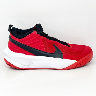 

Nike Boys Team Hustle D 10 CW6735-600 Красные баскетбольные кроссовки Кроссовки Размер 7Y, Красный, Team Hustle D 10