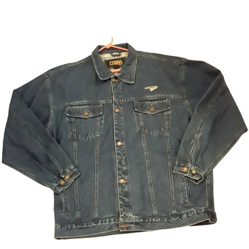 Vintage 90's/Y2K Cobra Men's Size XL 100% Cotton Denim