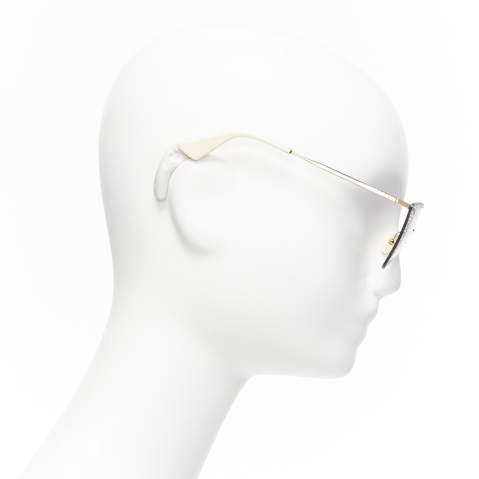 【送料,関税込】GUCCI サングラス GG0898S Hollywood Forever GUCCI Hollywood Forever GG0898S silver crystal black cat eye