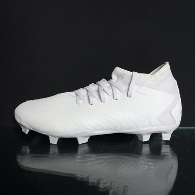 Adidas Predator Accuracy.3 FG Men's Size 7.5 Cleats Soccer Shoes White #077