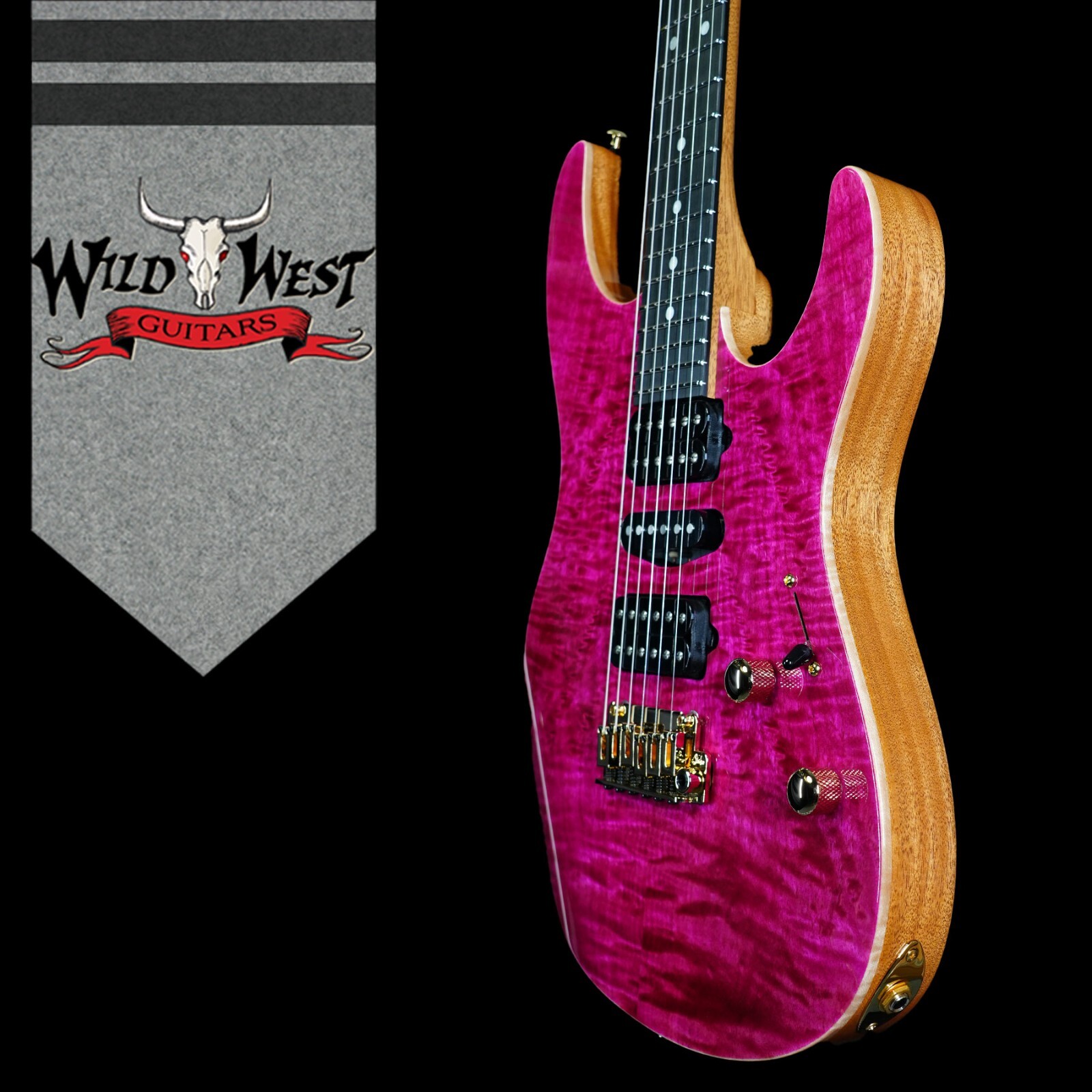ギター Suhr Modern Custom Flame Maple Suhr Custom Modern HSH Flame Maple Top Rosewood Board
