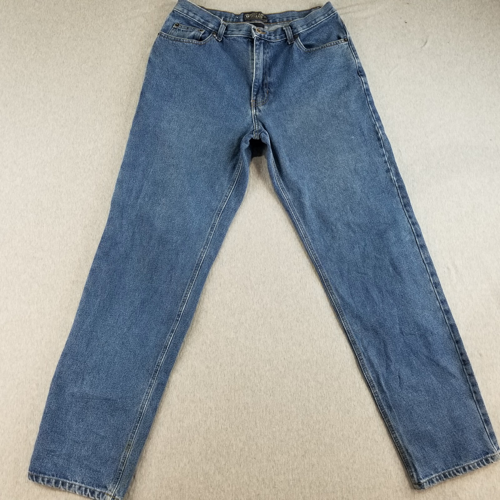 Architect Jeans Men Sz 34x34 VTG Relaxed Fit MedWash 100%Cotton Normcore Durable