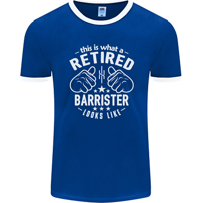 This Is What a Retired Barrister Looks Like Mens Ringer T-Shirt FotL