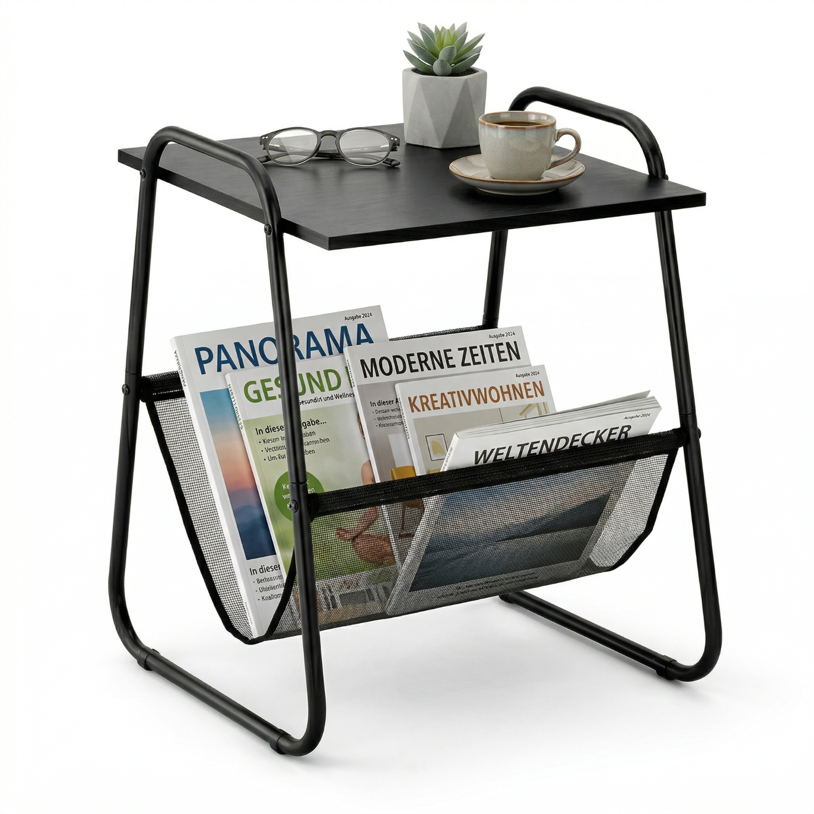 Beistelltisch mit Stauraum Kaffeetisch Couchtisch Sofatisch Nachttisch