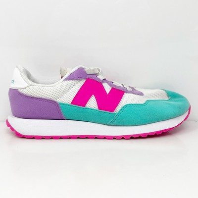 New Balance Boys 237 V1 PH237NW1 Многоцветная повседневная обувь Кроссовки Размер 2 W