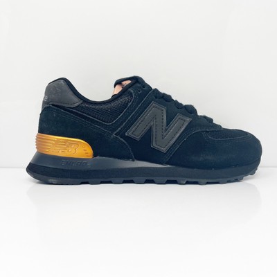 

New Balance Mens 574 ML574RRE Черная повседневная обувь Кроссовки Размер 5 D, Черный, 574