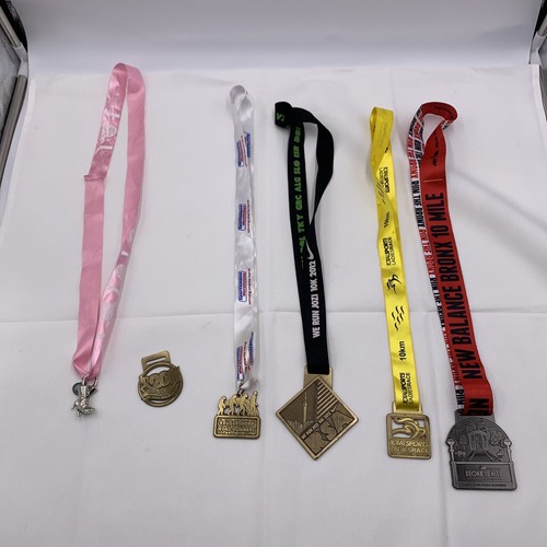 BODYSONG. MédailleJK Lot of 6 Finishers medals 5k 10k 10 Mile Bronx Nike Jozi | eBay