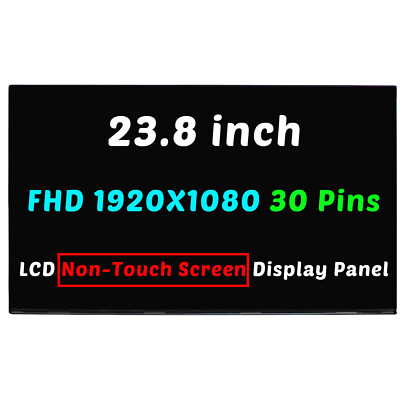 23.8 LCD Non-Touch Screen Display A340-24IWL for Lenovo IdeaCentre LM238WF2-SSM1