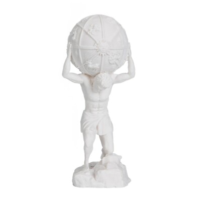 Titan Cronus Alabaster Greek Statue Sculpture Ancient Greek Artifact 7 Inches