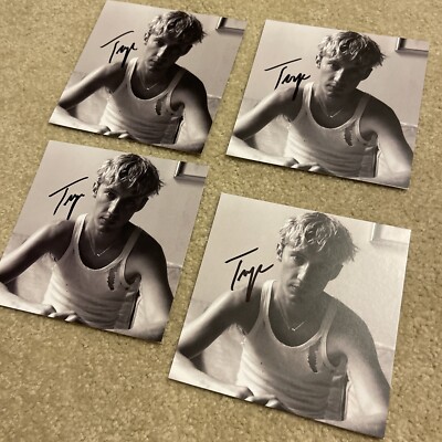 TROYE SIVAN - SOMETHING TO GIVE EACH OTHER SIGNED ART CARD