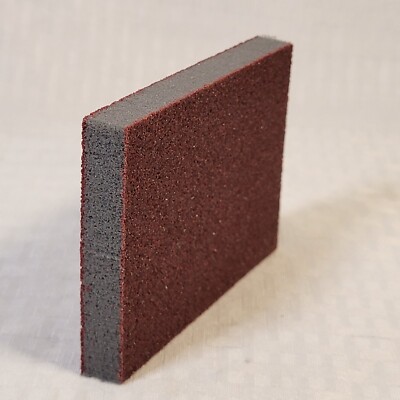 3M Pro-Pad Double Sided Sanding Sponge, 80 Grit,  Red, 2.88 x 4 x .5 inches