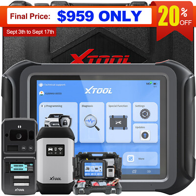 2024 XTOOL X100MAX Scanner E.CU Auto Programming Topology Full Diagnostic Coding