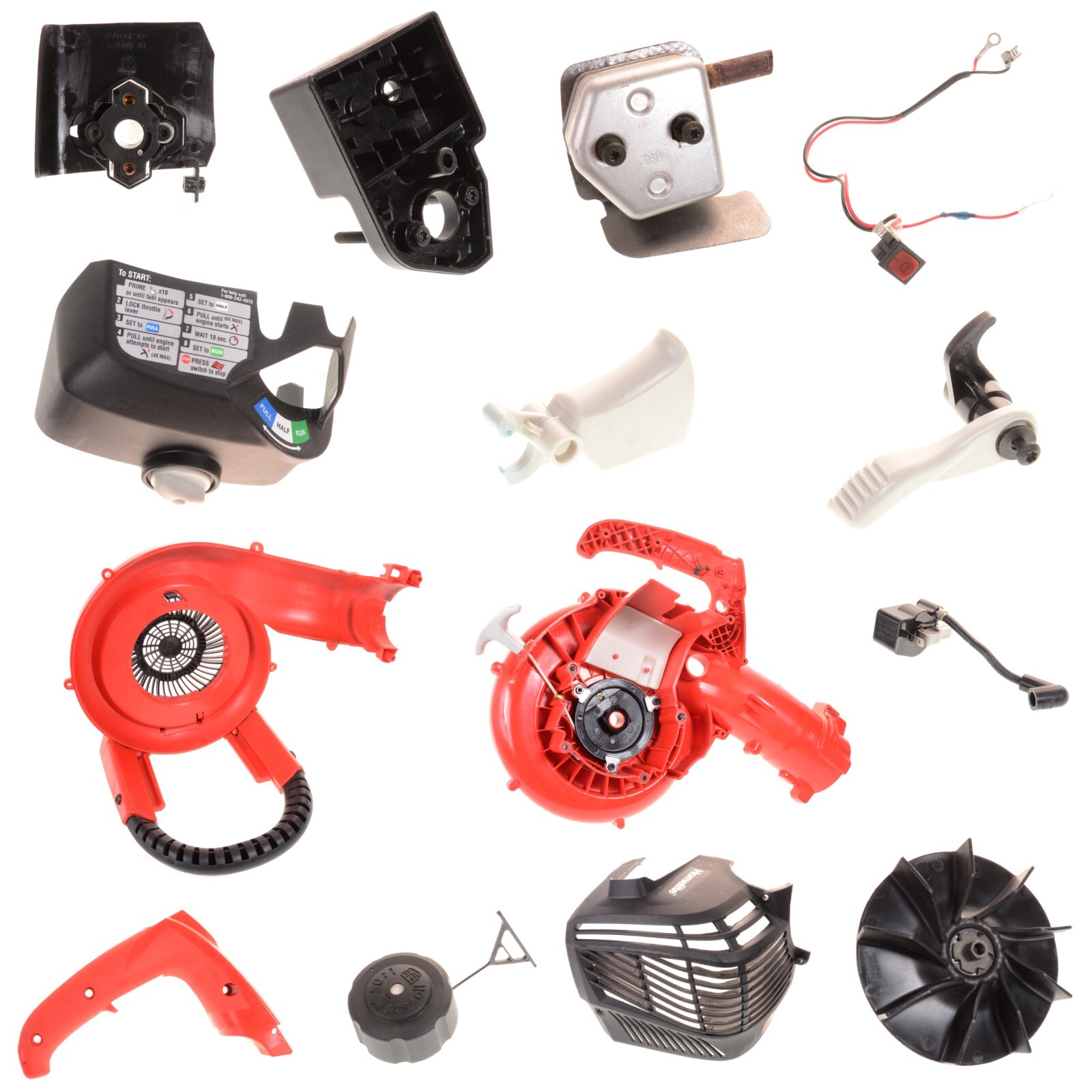 Vacuum 26cc Model Ut26hbv (used Replacement Parts)