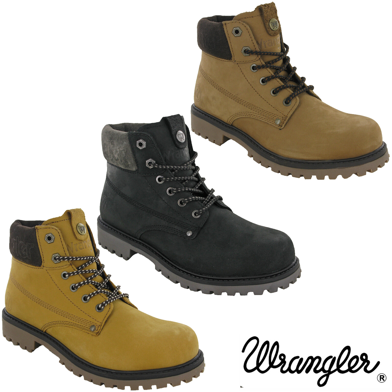 wrangler work boots