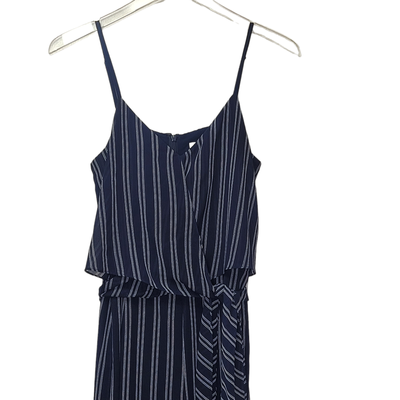 Michael kors striped on sale jumpsuit