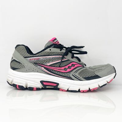 

Saucony Womens Cohesion 9 S15262-3 Серые кроссовки для бега, размер 8, Серый, Cohesion 9