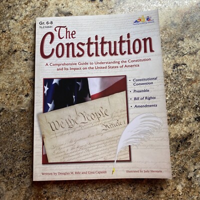 Teaching & Learning Company Gr 6-8 The Constitution Workbook