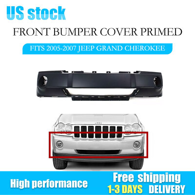 Fits 2005-2007 Jeep Grand Cherokee CH1000450,5159124AA Front Bumper Cover Primed