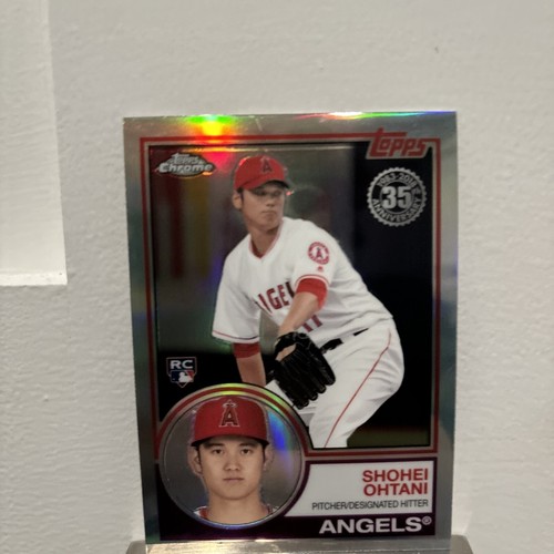 2018 Topps Chrome SHOHEI OHTANI 35th Anniversary Refractor