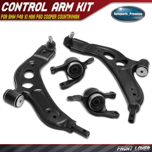 4x Front Lower Control Arm & Ball Joint Kit for BMW F48 X1 16-22
